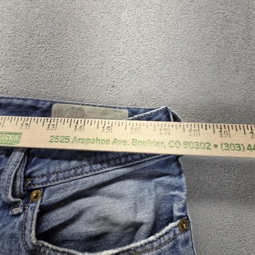 Diesel Jeans Mens 34x30 Blue Zatiny Med Wash Bootcut Button Fly 008XR